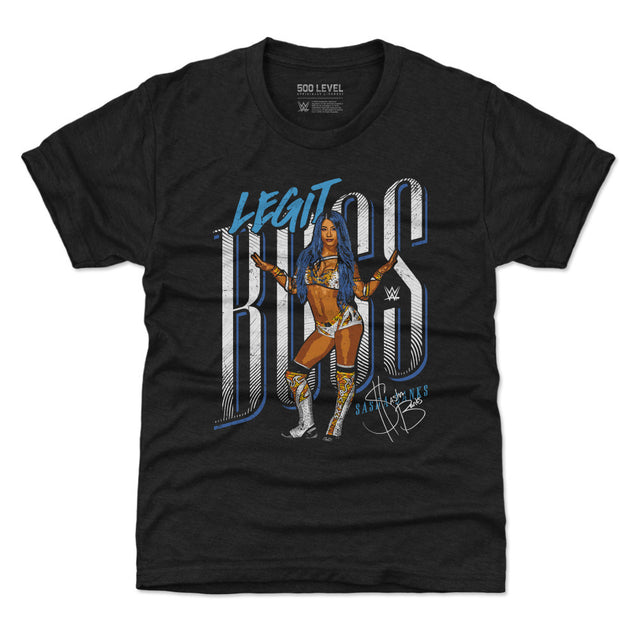 Sasha Banks Kids T-Shirt | 500 LEVEL