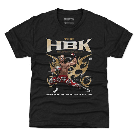 Shawn Michaels Kids T-Shirt | 500 LEVEL