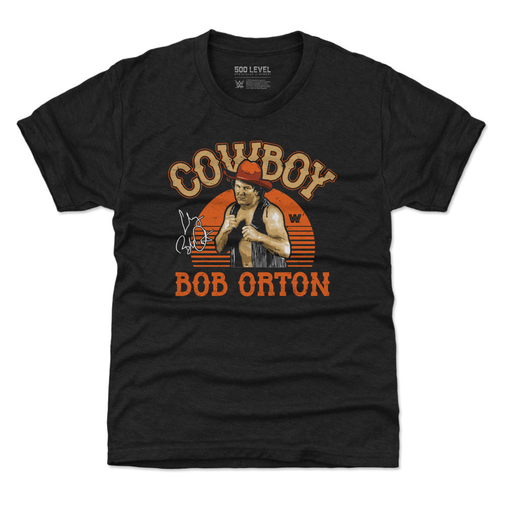 Cowboy Bob Orton Kids T-Shirt | 500 LEVEL