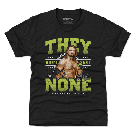 A.J. Styles Kids T-Shirt | 500 LEVEL