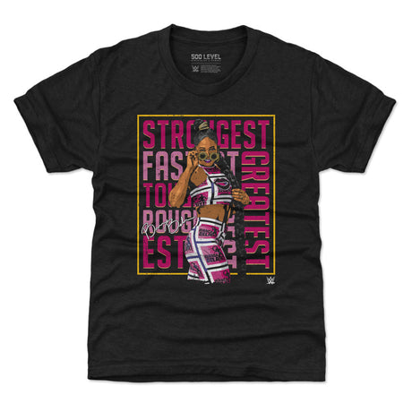 Bianca Belair Kids T-Shirt | 500 LEVEL