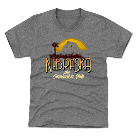 Nebraska Kids T-Shirt | 500 LEVEL