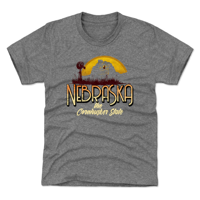 Nebraska Kids T-Shirt | 500 LEVEL