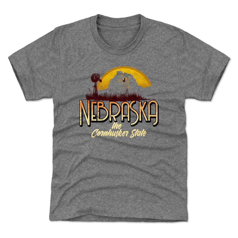 Nebraska Kids T-Shirt | 500 LEVEL