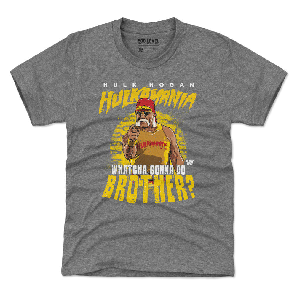 Hulk Hogan Kids T-Shirt | 500 LEVEL