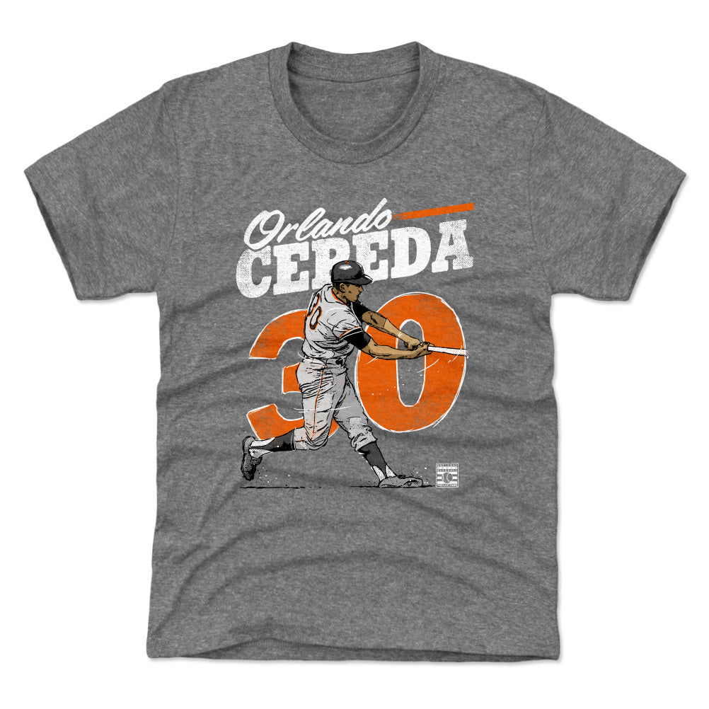 Orlando Cepeda Kids T-Shirt | 500 LEVEL