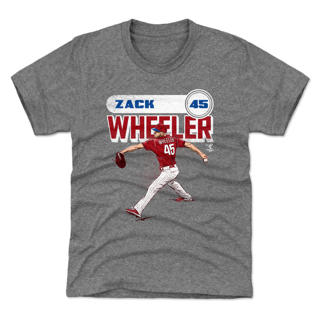 Zack Wheeler Kids T-Shirt | 500 LEVEL
