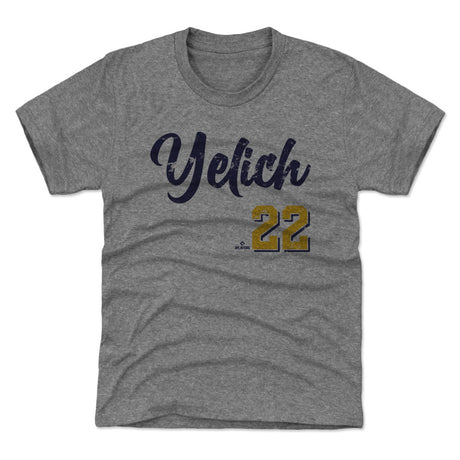 Christian Yelich Kids T-Shirt | 500 LEVEL