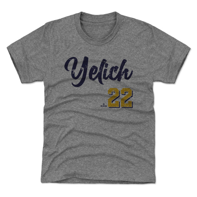Christian Yelich Kids T-Shirt | 500 LEVEL