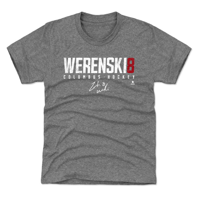 Zach Werenski Kids T-Shirt | 500 LEVEL
