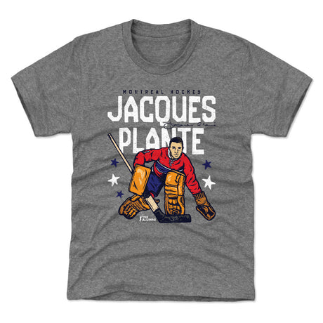 Jacques Plante Kids T-Shirt | 500 LEVEL