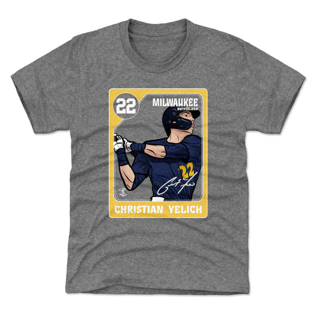 Christian Yelich Kids T-Shirt | 500 LEVEL