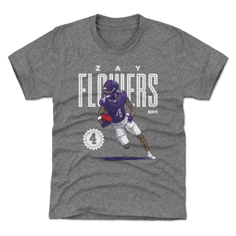 Zay Flowers Kids T-Shirt | 500 LEVEL