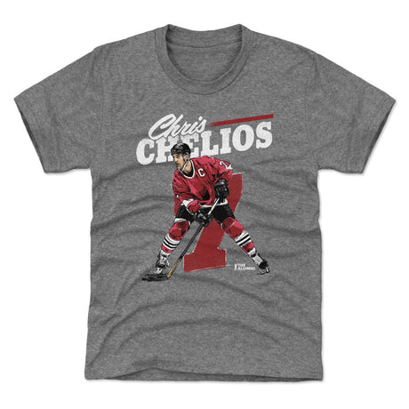 Chris Chelios Kids T-Shirt | 500 LEVEL