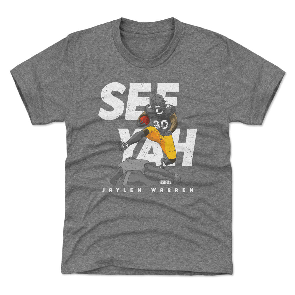 Jaylen Warren Kids T-Shirt | 500 LEVEL