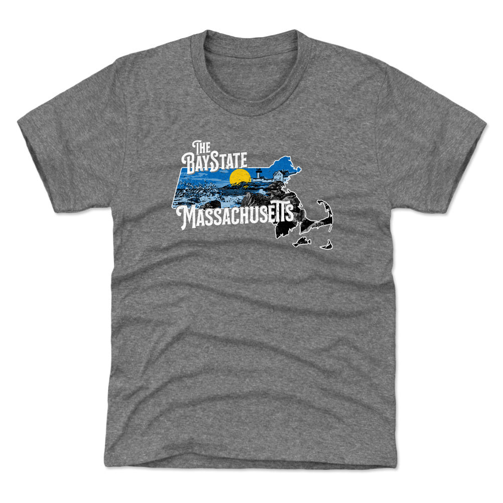 Massachusetts Kids T-Shirt | 500 LEVEL