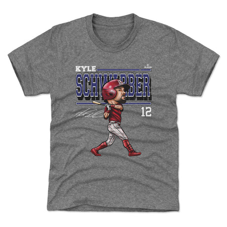 Kyle Schwarber Kids T-Shirt | 500 LEVEL