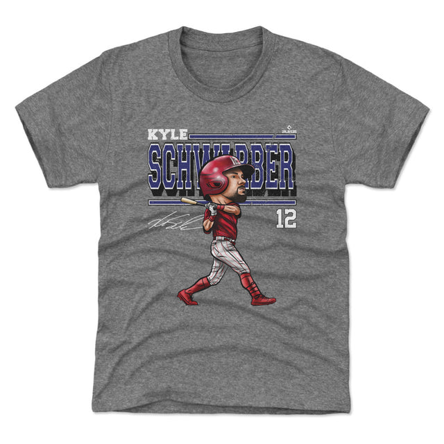 Kyle Schwarber Kids T-Shirt | 500 LEVEL