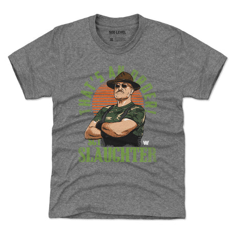 Sgt. Slaughter Kids T-Shirt | 500 LEVEL