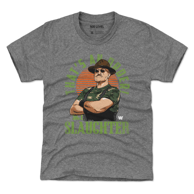 Sgt. Slaughter Kids T-Shirt | 500 LEVEL