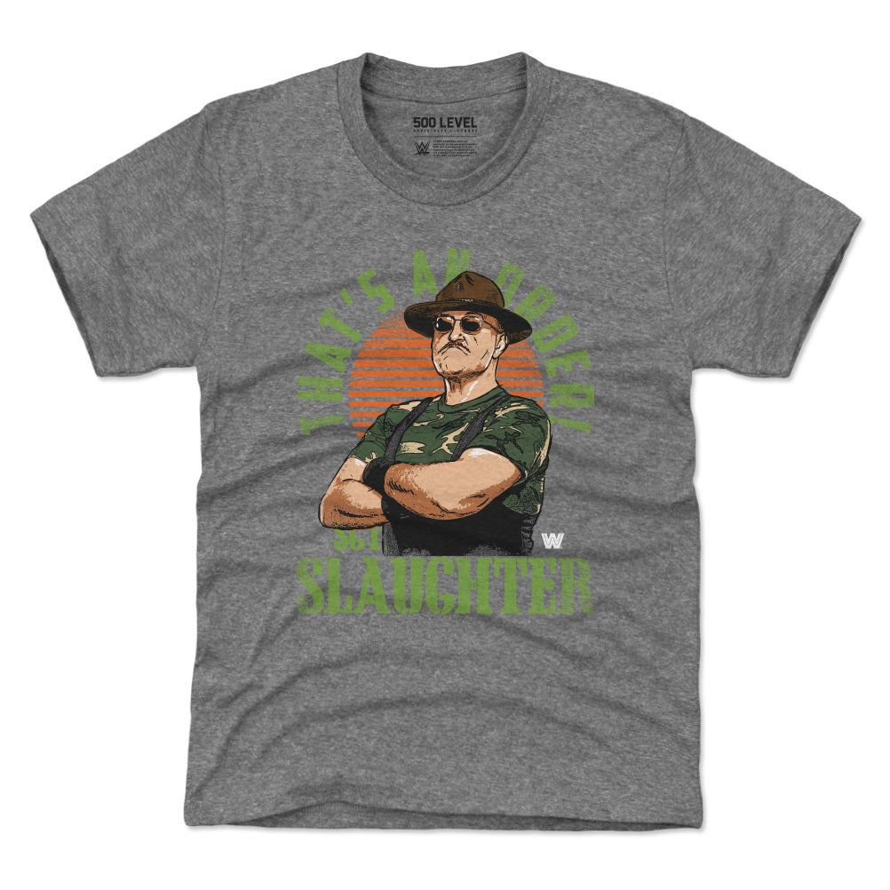 Sgt. Slaughter Kids T-Shirt | 500 LEVEL