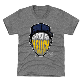 Christian Yelich Kids T-Shirt | 500 LEVEL