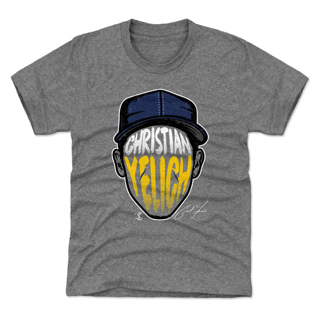 Christian Yelich Kids T-Shirt | 500 LEVEL