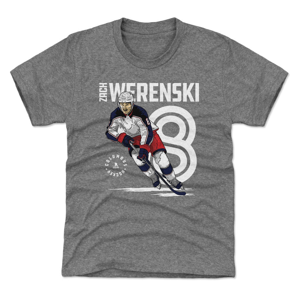 Zach Werenski Kids T-Shirt | 500 LEVEL