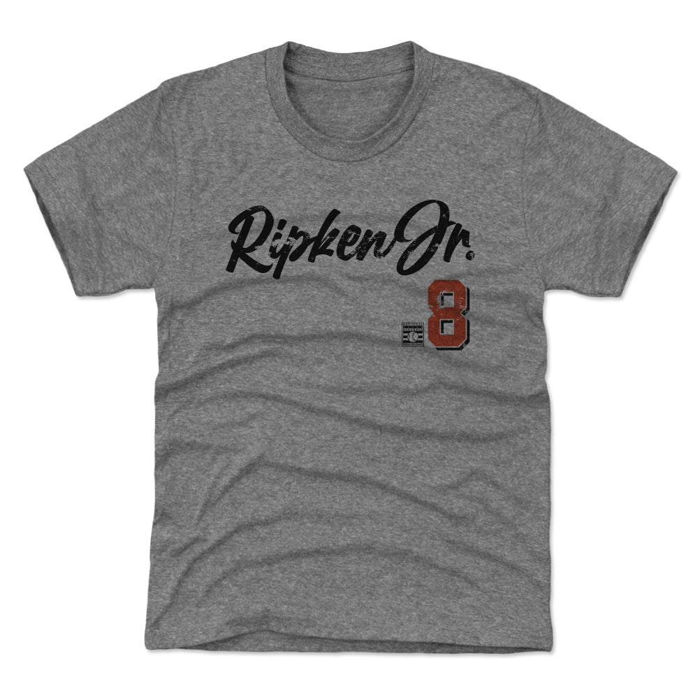 Cal Ripken Jr. Kids T-Shirt - Tri Gray - Baltimore | 500 Level