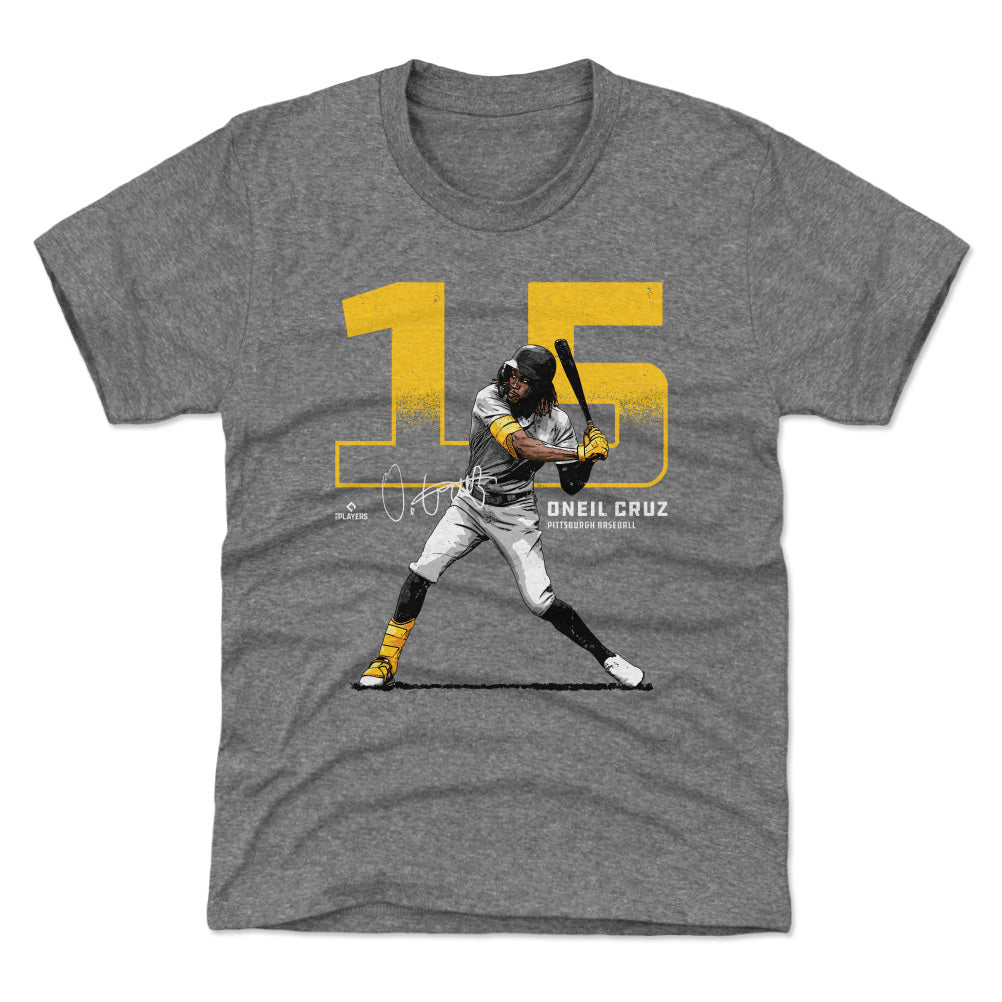 Oneil Cruz Youth Shirt, Pittsburgh Baseball Kids T-Shirt
