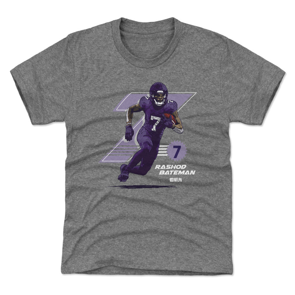 Rashod Bateman Kids T-Shirt | 500 LEVEL