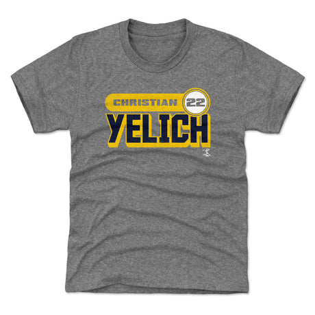 Christian Yelich Kids T-Shirt | 500 LEVEL