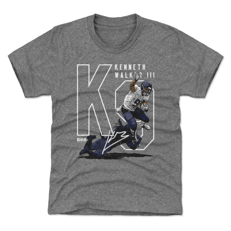 Kenneth Walker III Kids T-Shirt | 500 LEVEL