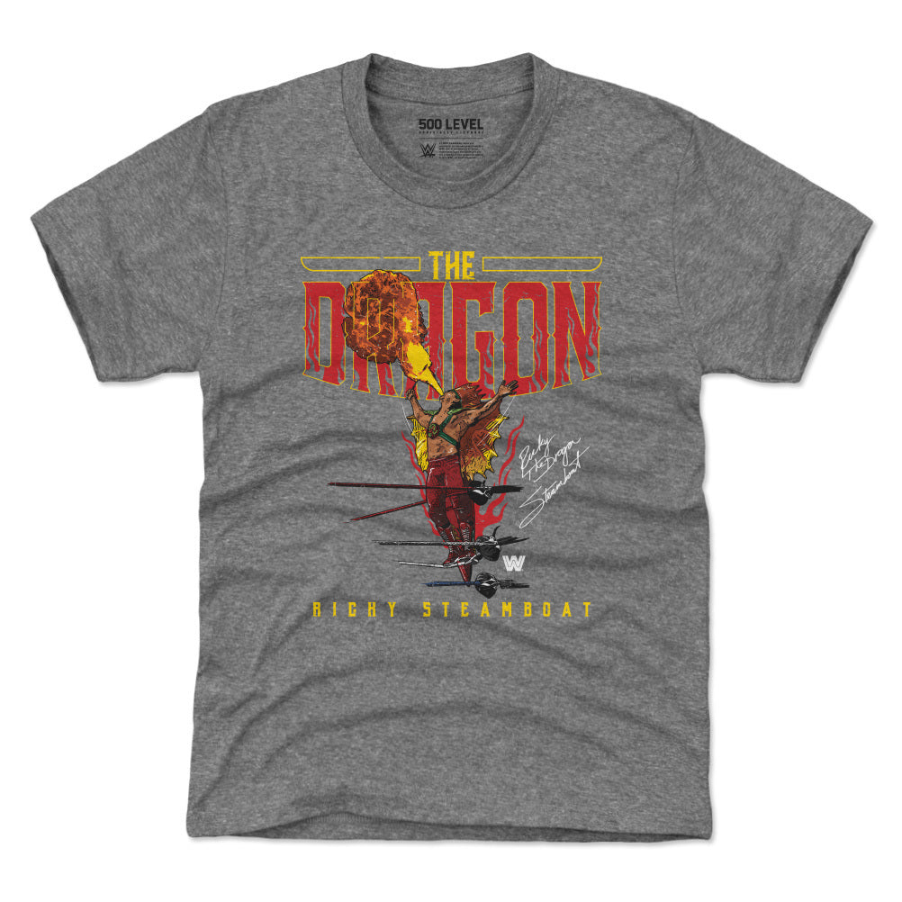 Ricky The Dragon Steamboat Kids T-Shirt | 500 LEVEL