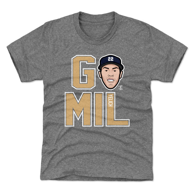 Christian Yelich Kids T-Shirt | 500 LEVEL