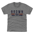 Hunter Brown Kids T-Shirt | 500 LEVEL