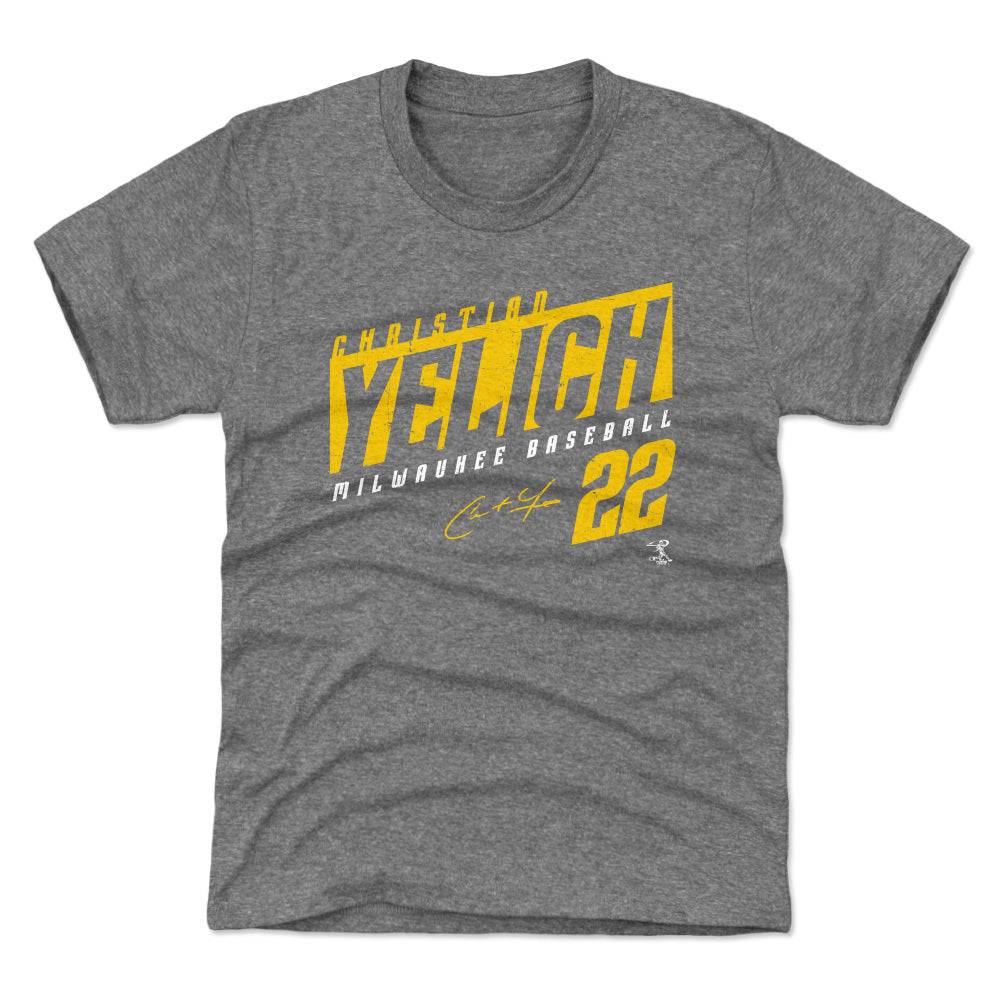 Christian Yelich Kids T-Shirt | 500 LEVEL