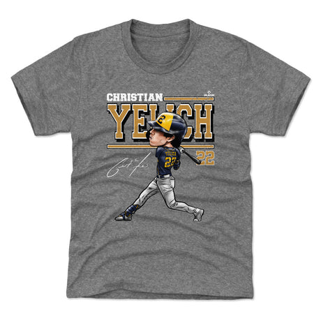 Christian Yelich Kids T-Shirt | 500 LEVEL