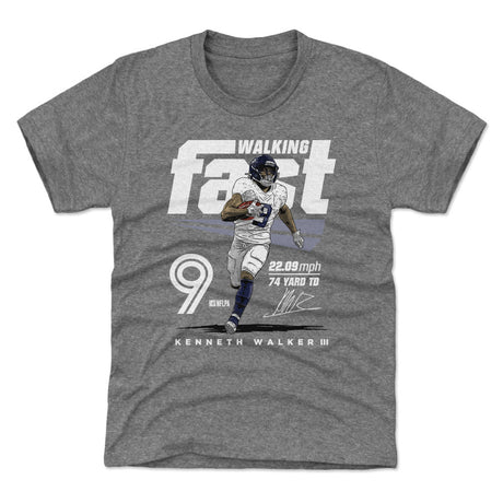 Kenneth Walker III Kids T-Shirt | 500 LEVEL