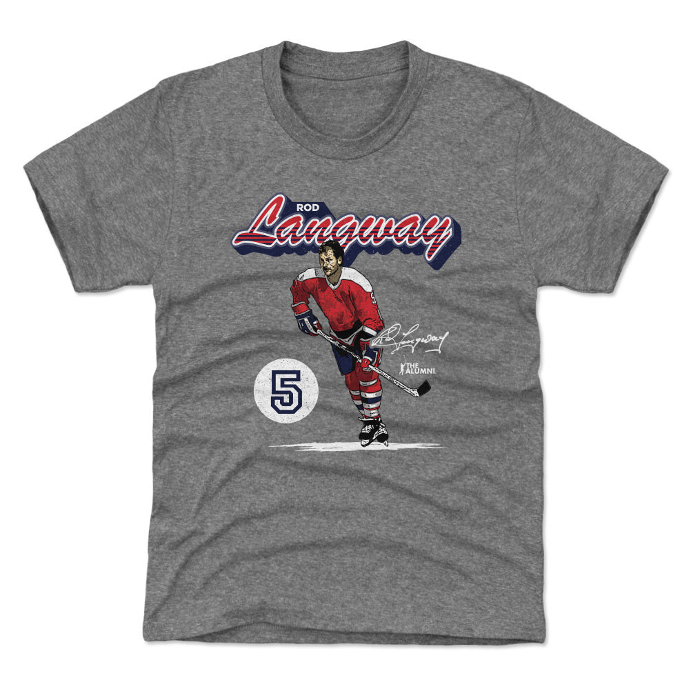 Rod Langway Kids T-Shirt | 500 LEVEL