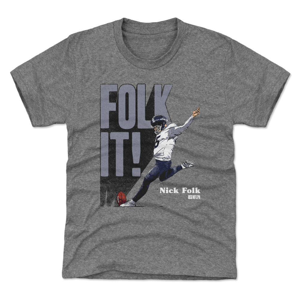 Nick Folk Kids T-Shirt | 500 LEVEL