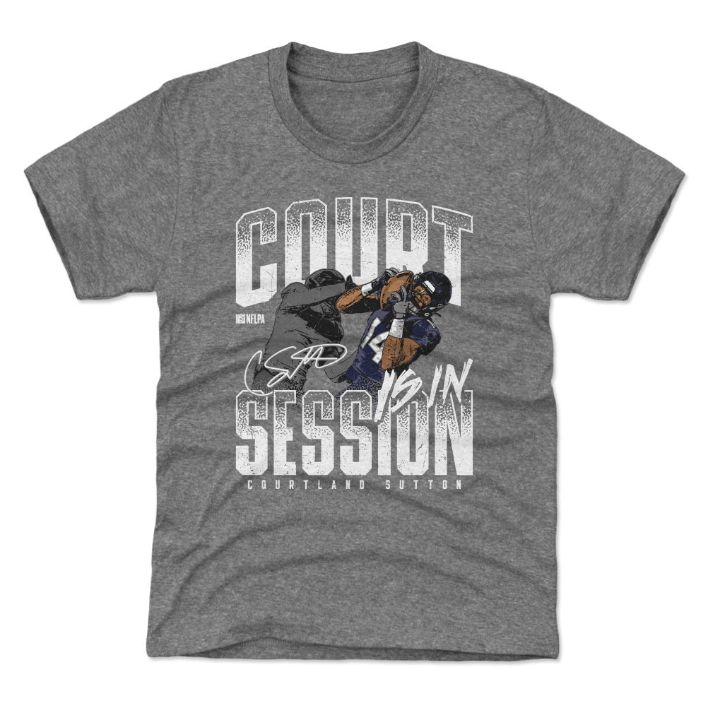 Courtland Sutton Kids T-Shirt | 500 LEVEL