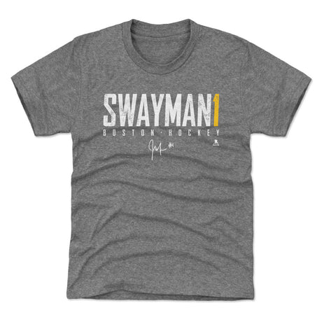 Jeremy Swayman Kids T-Shirt | 500 LEVEL