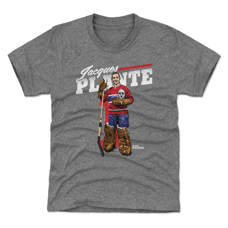 Jacques Plante Kids T-Shirt | 500 LEVEL