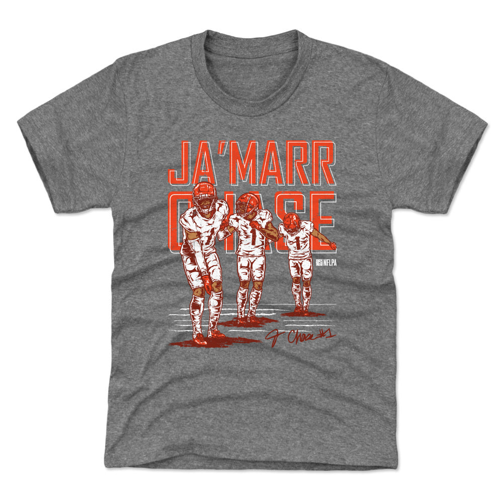 Ja'Marr Chase Youth Shirt, Cincinnati Football Kids T-Shirt