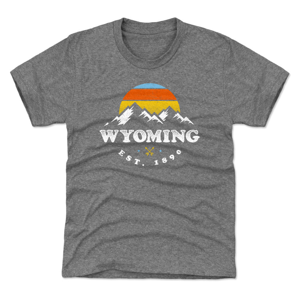 Wyoming Kids T-Shirt | 500 LEVEL