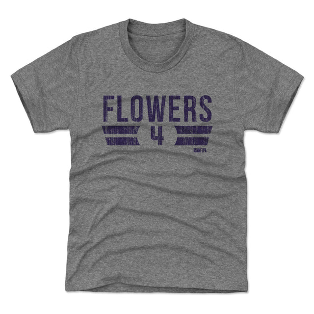 Zay Flowers Kids T-Shirt | 500 LEVEL