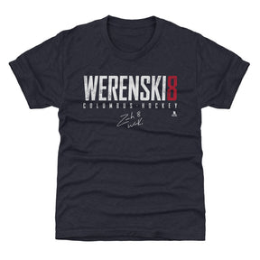 Zach Werenski Kids T-Shirt | 500 LEVEL