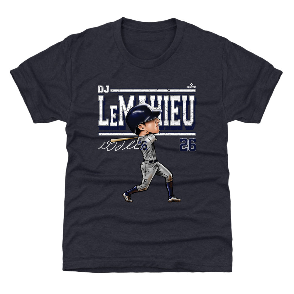 DJ LeMahieu Kids T-Shirt - Tri Navy - New York | 500 Level Major League Baseball Players Association (MLBPA)