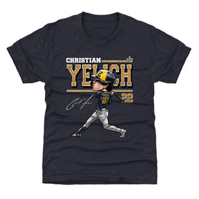 Christian Yelich Kids T-Shirt | 500 LEVEL